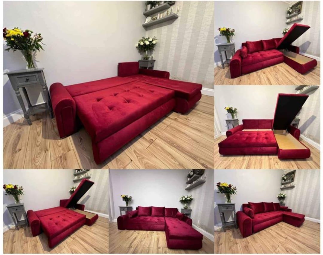 Berlin Sofa - Universal Side Sofa Bed - Corner Sofa - Sofa Bed With Storage